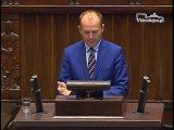 Poseł Marek Sowa - Wystąpienie z dnia 23 wrze�nia 2016 roku.