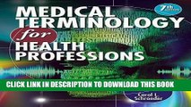 New Book Medical Terminology for Health Professions (with Studyware CD-ROM) (Flexible Solutions -