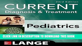 New Book CURRENT Diagnosis and Treatment Pediatrics, Twenty-Third Edition (Lange)