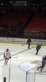 Justin Bieber joue au hockey avec les Gothiques d'Amiens