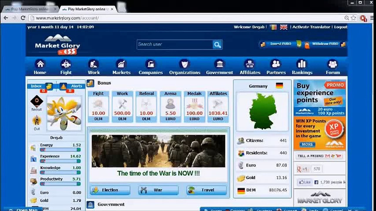 Earning real money with Marketglory [Beginner Tutorial]