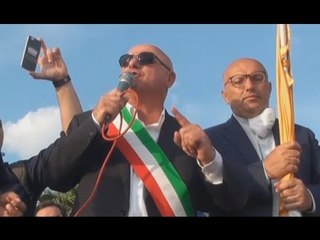 Gricignano (CE) - #NoPuzza, il sindaco Moretti: "Io non mollo, Ecotransider da chiudere" (26.09.16)
