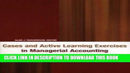 [PDF] Cases And Active Learning Exercises In Managerial Accounting Full Online
