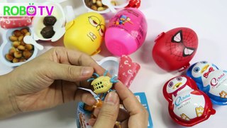 trứng Socola Kinder và trứng người nhện - Robo TV