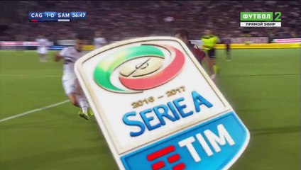 Joao Pedro Goal - Cagliari 1-0 Sampdoria 26.09.2016