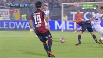 Bruno Fernandes Goal - Cagliari 1-1 Sampdoria 26.09.2016