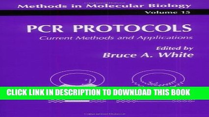 [PDF] PCR Protocols: Current Methods and Applications (Methods in Molecular Biology) Full Colection