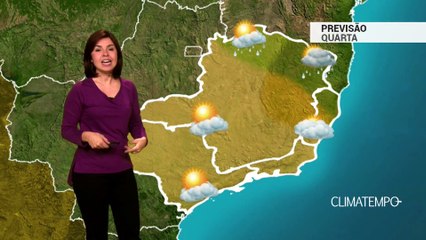 Previsão Sudeste – Temperaturas em elevação