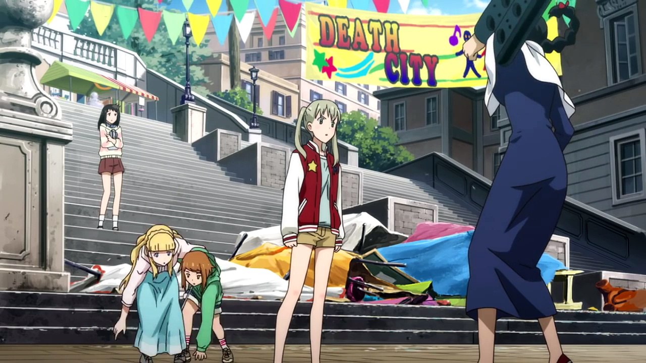 Soul Eater NOT! - Maka vs Eternal Feather