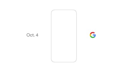 Anuncio del evento de Google (4 de octubre)