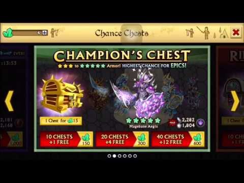 Knights and dragons epic chest opening
