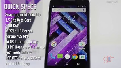 Moto G Turbo Edition Unboxing & Overview