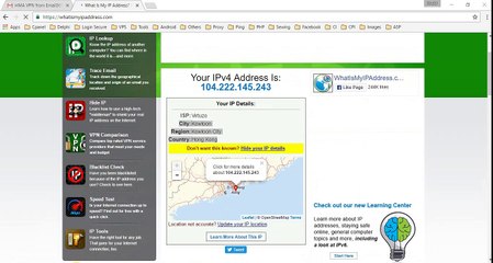 How to use fake IP by VPN