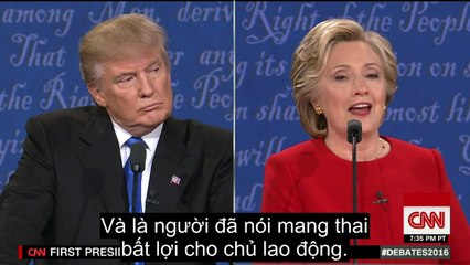 Hillary Clinton criticized Donald Trump called Women is pigs