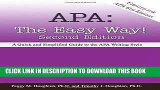 Collection Book APA: The Easy Way! [Updated for APA 6th Edition]