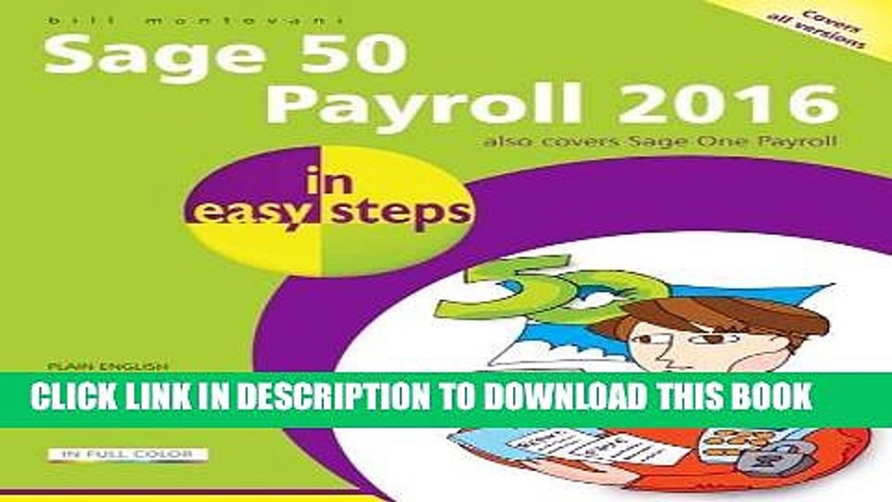 [PDF] Sage 50 Payroll 2016 in easy steps Popular Online