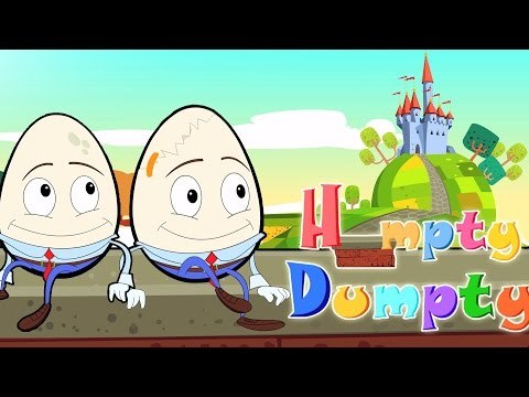 Humpty Dumpty assis sur un mur | comptines en français