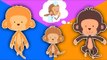Five Little Monkeys sautant sur le lit | De bande dessinée pour les enfants | Popular Comptine