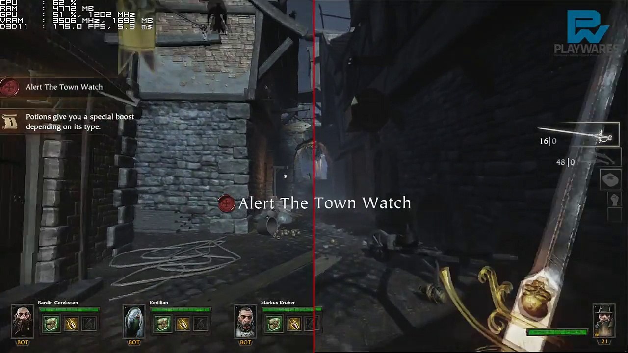 Warhammer: End Times - Vermintide / LOWEST-EXTREME Graphic Comparison