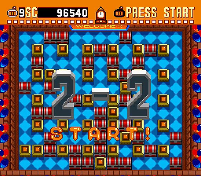 Super Bomberman Stage 2 (with cheats)