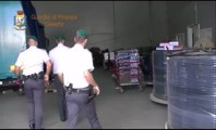 Caserta - sequestrate 5 ton di sigarette di contrabbando: 14 fermati