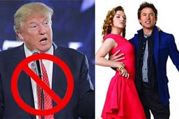 Rob D Jr, Scarlet Johanson and Hollywood stars go Anti-Trump!