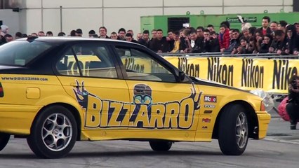 Stunt Show Bizzarro @ Rome Moto Days : Car Without Driver