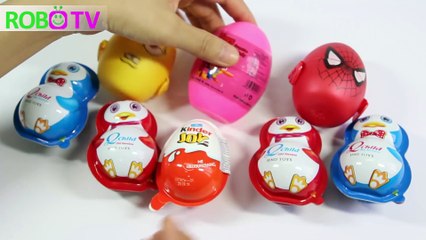 trứng Socola Kinder và trứng người nhện - Robo TV