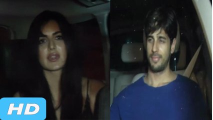 Katrina Kaif Spotted With Sidharth Malhotra