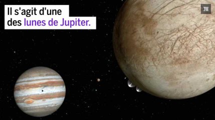 Astronomie : de l’eau sur Europe ?