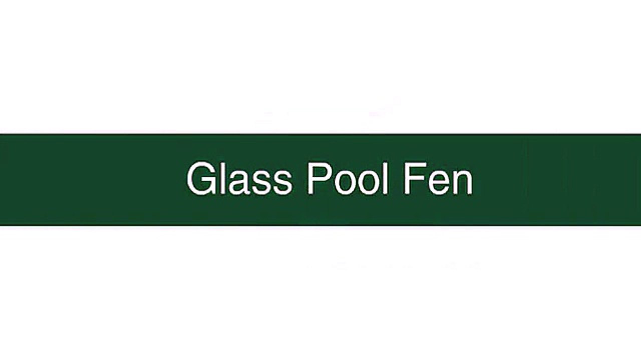 Glass Pool Fencing