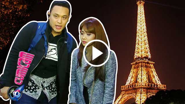 Bulan Madu ke Eropa, Gilang-Adiesty Bawa Rendang, Ikan Teri dan Kacang - Cumicam 27 September 2016