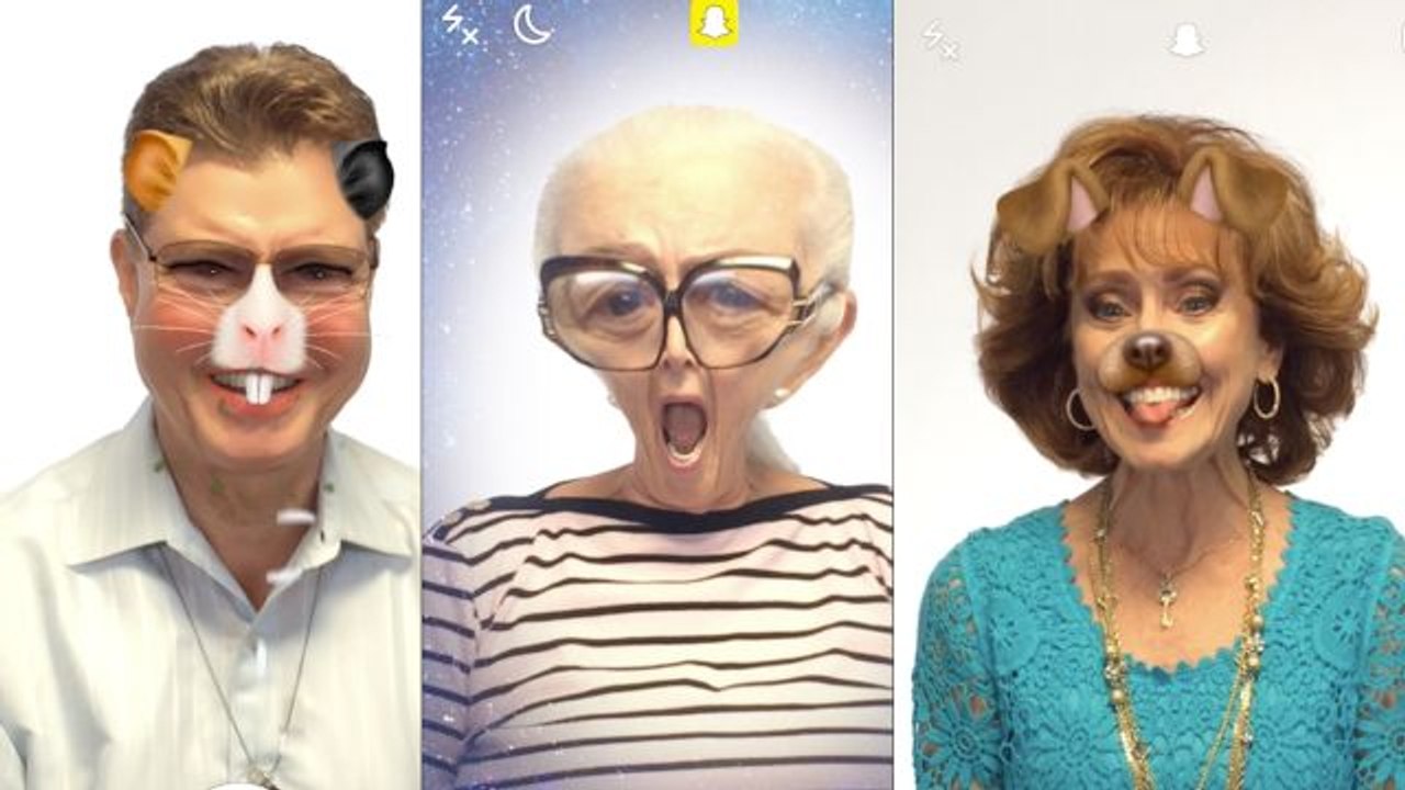 Seniors React to Snapchat Filters