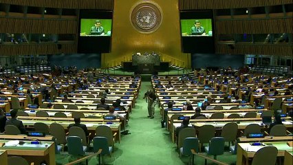 Maliha Lodhi jaw breaking reply to India in UNGA and also mentioned the name of Indian Spy Kalboshan Yadav in her speech