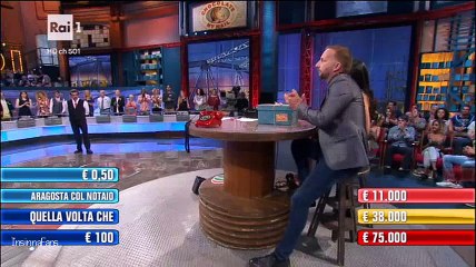 Flavio Insinna e la sfortuna "mandata" ai concorrenti