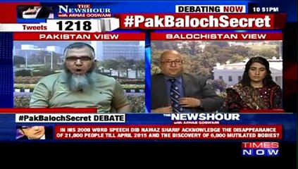 Download Video: Pakistani Army Officer Badly Insulting Indians in live tv show