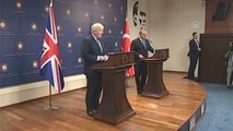 Dışişleri Bakanı Çavuşoğlu ile İngiltere Dışişleri Bakanı Johnson Ortak Basın Toplantısı Düzenledi...