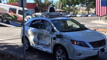 Self-driving car crash: Google Lexus collides with car in California - TomoNews