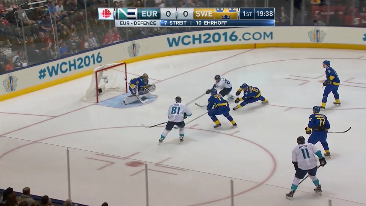 World Cup of Hockey 2016 - Semifinal - Europe vs. Sweden - 25.09.2016