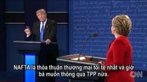 Hightlight of Hillary Clinton, Donald Trump face off in first presidential debate - part 2