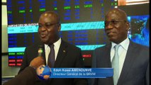 Côte d'Ivoire/Economie: 1 ère cotation de l’emprunt obligataire, TPCI 6% 2016-2018N