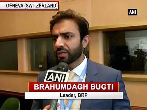 Brahumdagh Bugti hails EAM Sushma Swaraj for nailing Pakistan on rights violations in Balochistan
