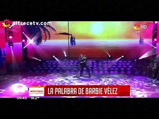 La palabra de Barbie Vélez tras su esperado debut