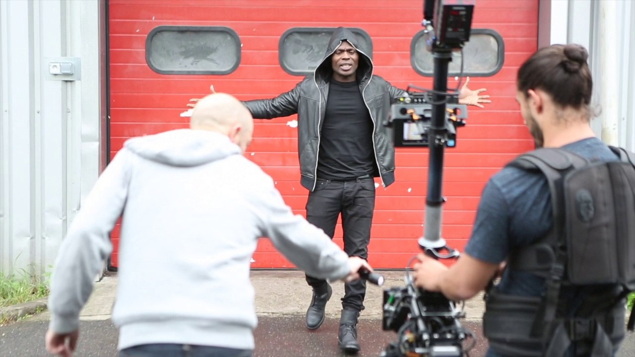 Racailles - KERY JAMES - tournage du clip version courte