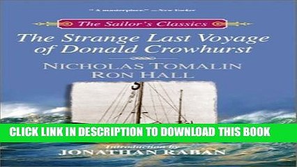 [PDF] The Strange Last Voyage of Donald Crowhurst Popular Colection