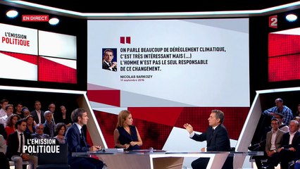 Nicolas Sarkozy sur le réchauffement climatique - franceinfo-