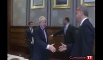 Erdoğan, İngiltere Dışişleri Bakanı Johnson'u kabul etti