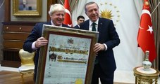 Cumhurbaşkanı Erdoğan, Osmanlı Torunu Boris Johnson'ı Kabul Etti