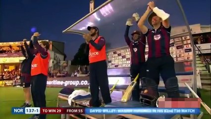 BATSMAN SMASH 100 WITH A SIX -- Risky Hundreds - YouTube