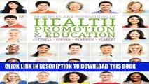 [PDF] Principles and Foundations of Health Promotion and Education (6th Edition) Popular Online